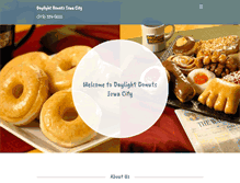 Tablet Screenshot of daylightdonutsic.com